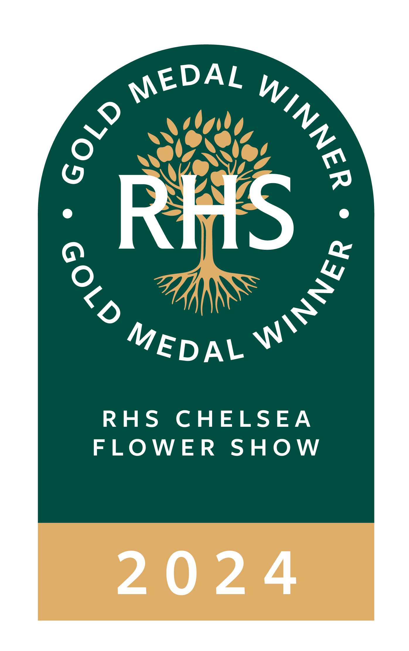 Chelsea Flower Show Gold Medal winner logo