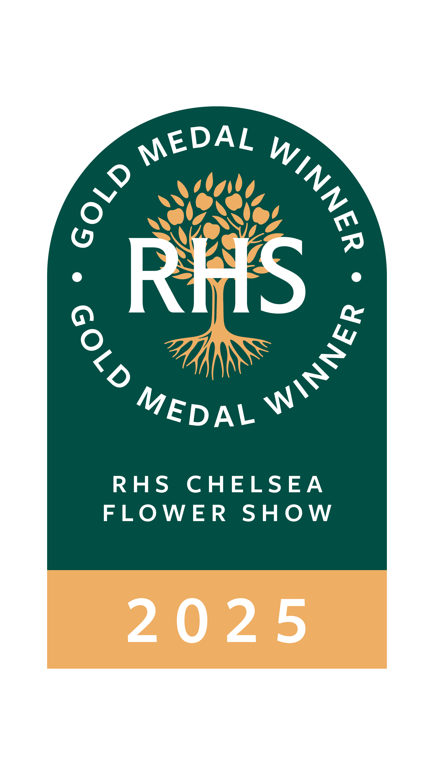 Chelsea Flower Show 2025 Gold winner logo