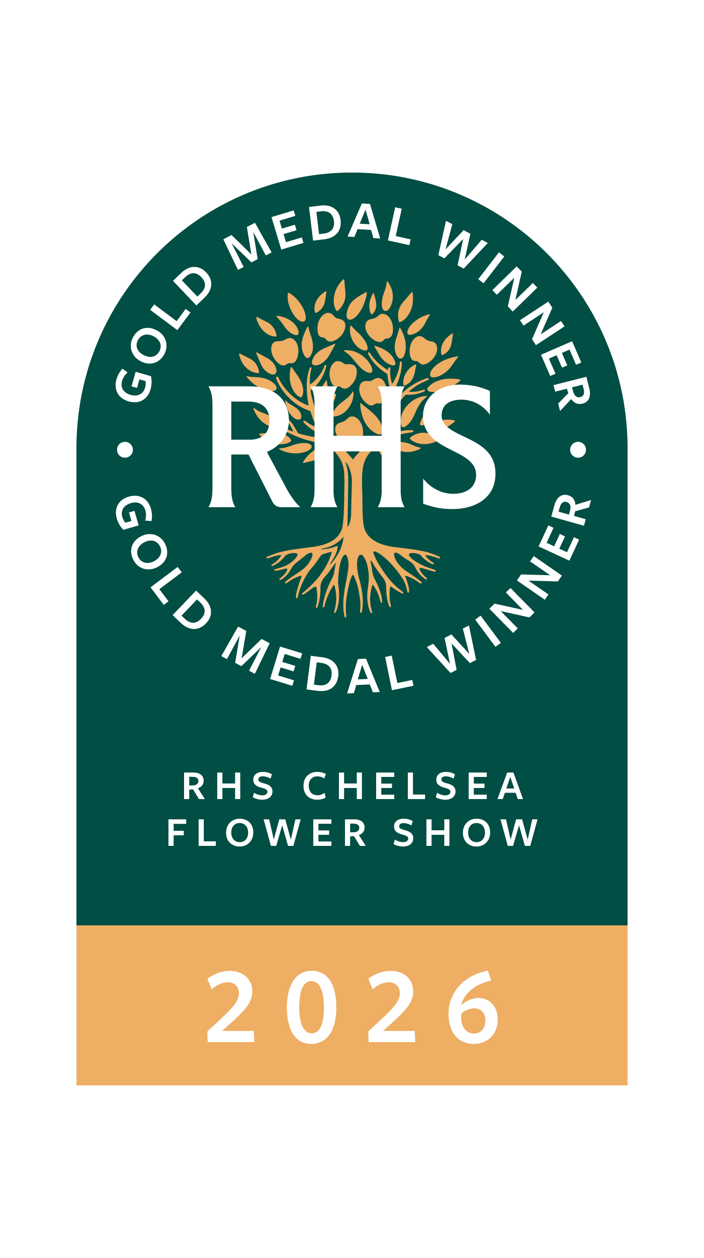 Chelsea Flower Show 2025 Gold winner logo